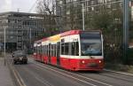 Tramlink 2546 leaving East Croydon on Addiscombe Rd on a Beckenham Junction