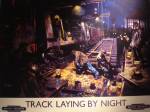 TRACK LAYING BY NIGHT
