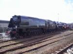 34067 'Tangmere' and 70013'Oliver Cromwell at Penzance