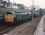 50007 'Sir Edward Elgar' at Penzance 25/5/1984