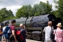 Oliver Cromwell Pulls Into Rawtenstall