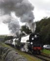 34092 And34072 At Irwell  Vale 14/10/23