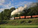 Well Tank 30585 Heads North At Sunset Along The Great Central Railway At Kinchley Lane. 27 05 2010