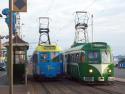 622 And 623, North Pier, Blackpool Tramway, Uk.