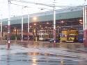 Rigby Road Depot 2009, Blackpool Tramway, Uk.