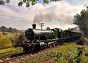 Ex Gwr 2-8-0  No. 2857 Passes Through Bank Farm