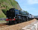 70013 Oliver Cromwell, Teignmouth. 13.06.09