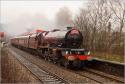 Princess Elizebeth Passing Through Sowerby Bridge