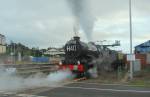 6024.King Edward 1.Departs Exeter St. David's.30.8.09.