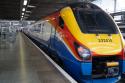 222 Class 222015 East Midlands Trains At St Pancras Station.