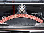 Name Plate of 45231 Sherwood Forrester.