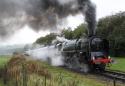 71000 Duke Of Gloucester @ Irwell Vale 23/10/2010.