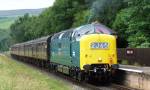 Deltic # 55022 @ Irwell Vale 04/07/2009.